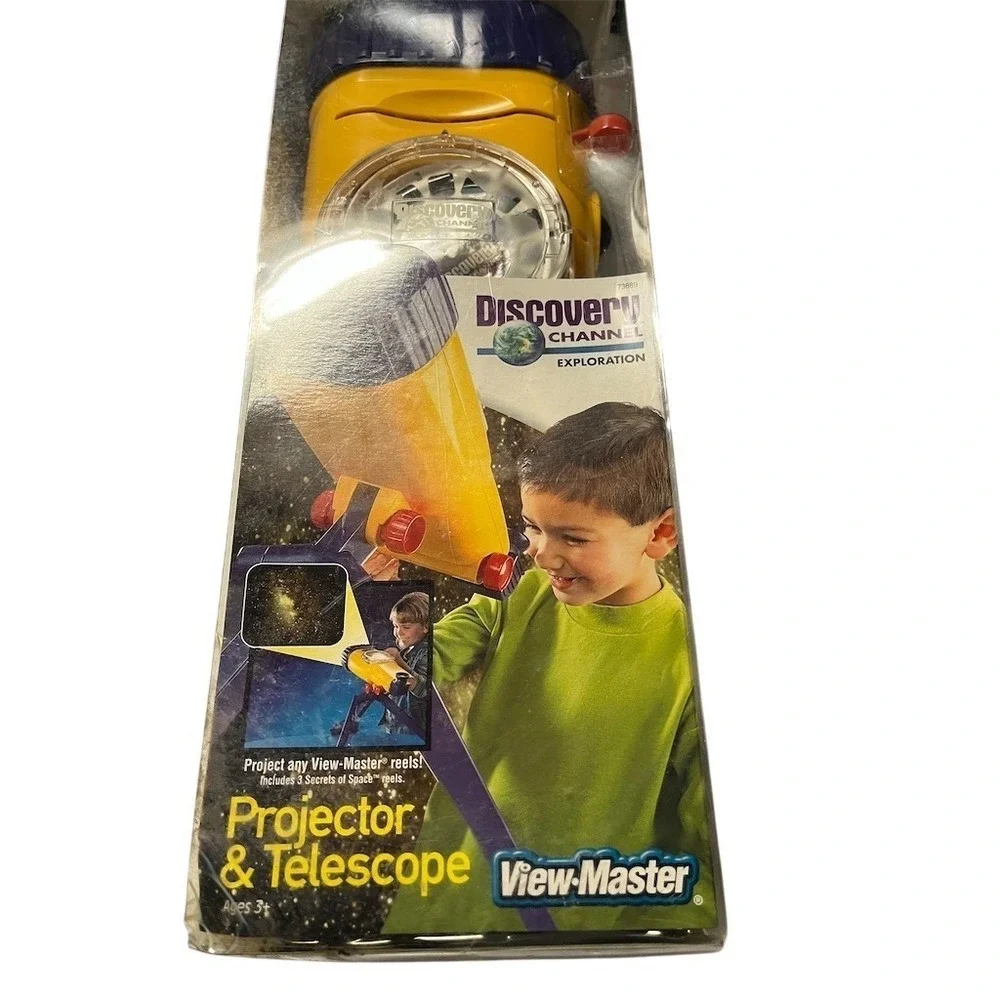View-Master Discovery Channel Exploration Projector Telescope‎ 3 Space